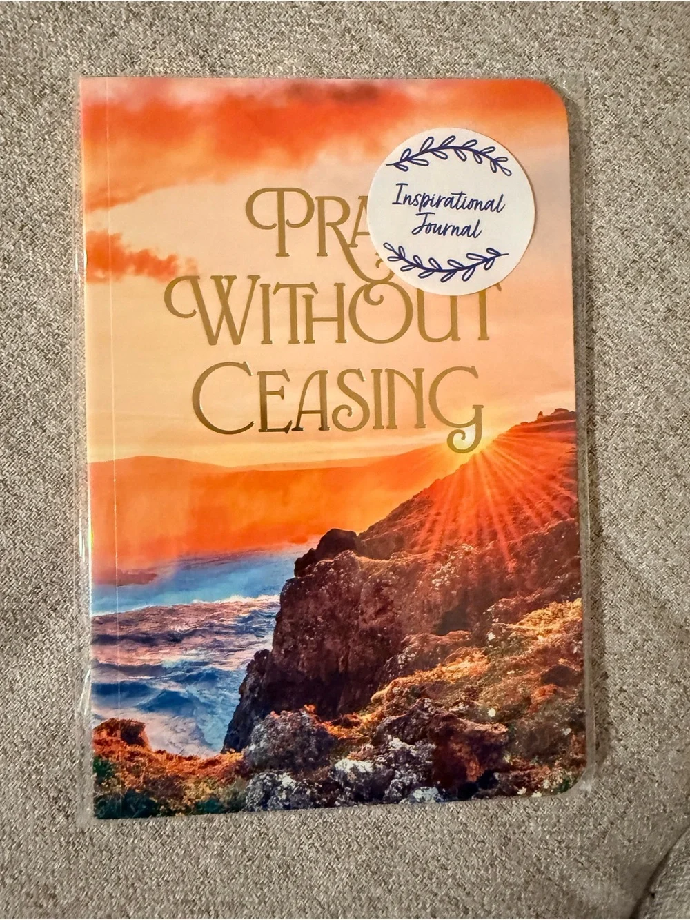 Faith Journal Inspirational Journal with Matching Necklace and Bracelet